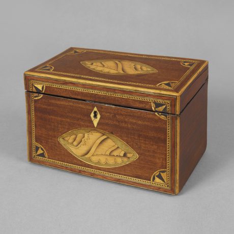 Wonderful Inlaid Tea Caddy